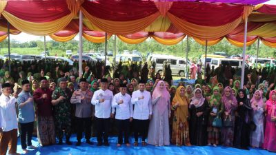 Wabup Ardian Hadiri Halal Bihalal Pengajian NU Lampung Utara 