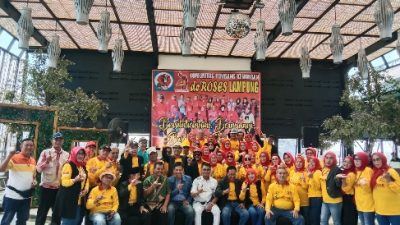 Puncak Peringatan HUT Ke 4, de’Roses Lampung Gelar Silatuhrahmi dan Bagikan Hadiah