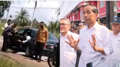 Presiden Jokowi sempat ‘Dikerjain’ Jalan Lampung yang ‘Guncang’ Indonesia