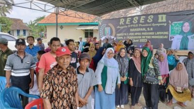 Anggota DPRD Provinsi Lampung Tampung Aspirasi Masyarakat Terkait Alat Kelengkapan Budaya