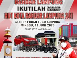 Hadiahnya Rumah, Ikuti Jalan Sehat pada HUT Ke-341 Pemkot Bandar Lampung