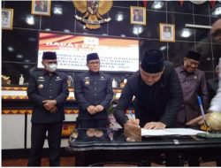 DPRD Metro Gelar Rapat Paripurna Penandatanganan Kesepakatan Bersama APBD 2022