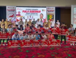 Sukses Gelar Piala Gubernur Lampung 2023, ESI Lampung Cetak Atlet Berbakat