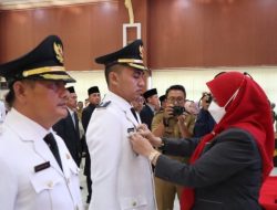 Walikota Bandar Lampung Lantik 4 Kepala OPD Pemkot
