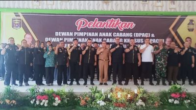 Ketua DPC Kota Metro Wahdi Siradjuddin Lantik DPAC dan DPACK Granat