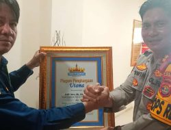 Kapolres Lamsel Terima Piagam Penghargaan Utama Sebagai Kado Terindah HUT Bhayangkara ke-77