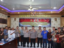 Polres Lampung Barat Menerima Kunjungan Tim Penelitian STIK-PTIK Lemdiklat Polri T.A. 2023