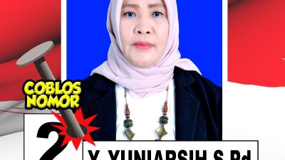 Yuyun, Emak-Emak Rajin Pengajian Menang Pilkakam Bumi Raya Lampung Utara