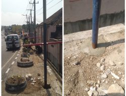 Reklame Diatas Trotoar, Pihak Perusahaan Akui Telah Kantongi Izin dari Pemerintah Kota Bandar Lampung