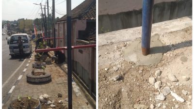 Reklame Diatas Trotoar, Pihak Perusahaan Akui Telah Kantongi Izin dari Pemerintah Kota Bandar Lampung