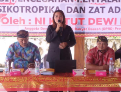 Anggota DPRD Provinsi Lampung Ni Ketut Dewi Nadi Ajak Masyarakat Untuk Menjadi Garda Terdepan Pencegahan Penyalahgunaan Narkoba