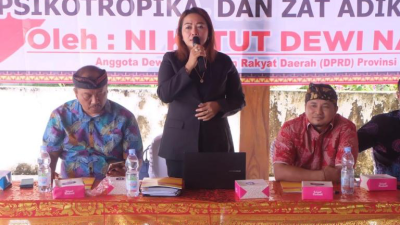 Anggota DPRD Provinsi Lampung Ni Ketut Dewi Nadi Ajak Masyarakat Untuk Menjadi Garda Terdepan Pencegahan Penyalahgunaan Narkoba