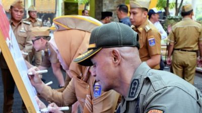 ASN Kota Metro Deklarasi Netral Pemilu 2024