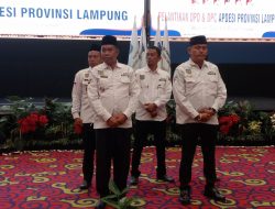 Kepala Pekon Negara Batin Kecamatan Kotaagung Barat Resmi Dilantik Jabat Ketua APDESI Tanggamus