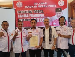 Siap Dukung Ganjar Pranowo Presiden RI 2024, Relawan JMP Lampung Resmi Dikukuhkan