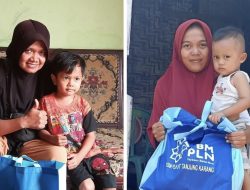 Peringati Milad ke 17, YBM PLN UPT Tanjung Karang Salurkan 100 Paket Gizi Anti Stunting
