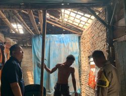 Camat dan Unsur Muspika Bantu Korban Puting Beliung di Tulangbawang Barat