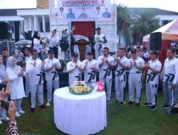 Jalan Sehat dan Senam Massal HUT Lampung Utara ke – 77