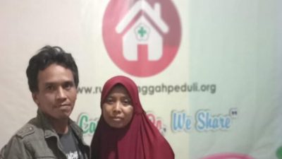 Wakil Bupati Ardian Saputra Bersama Kepala Dinsos Lampung Utara Serahkan Rumah Singgah