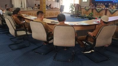 Pemkab Lampung Utara Gelar Rakor Sambut HUT ke-77