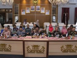 Bupati Lampung Utara Ikuti Rakornas Pengawasan Intern 2023 Secara Virtual Zoom