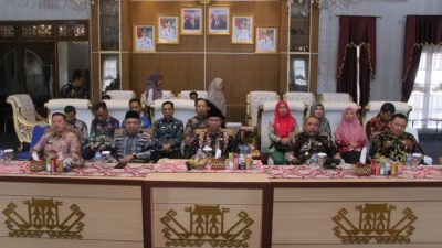 Bupati Lampung Utara Ikuti Rakornas Pengawasan Intern 2023 Secara Virtual Zoom
