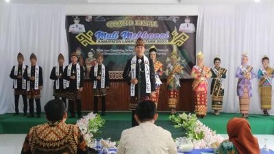 Kegiatan Grand Final Pemilihan Muli Mekhanai Tingkat Kabupaten Lampung Utara Tahun 2023
