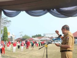 Meriahkan HUT RI ke78, Kegiatan Pemerintah Kabupaten Lampung Utara Gelar Lomba Tradisional