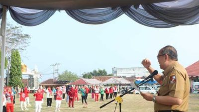 Meriahkan HUT RI ke78, Kegiatan Pemerintah Kabupaten Lampung Utara Gelar Lomba Tradisional