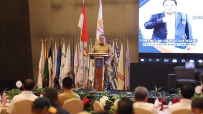 Gubernur Arinal Djunaidi Dorong Peningkatkan Wawasan Dalam Tata Kelola Organisasi dan Manajemen Olahraga di Provinsi Lampung