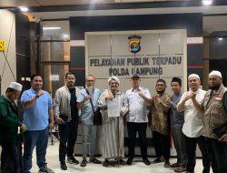 Ulama Lampung Habib Umar Laporkan Komika Aulia Rahman Ke Polda Lampung Tentang Dugaan Penistaan Agama
