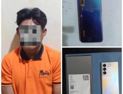 Lagi, Pelaku Pencurian Dua Unit Hp Ditangkap Polisi di Lampung Utara