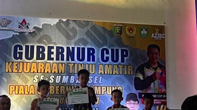 Tinju Amatir Gubernur Cup Tahun 2023, Tim Joeang BC Bandar Lampung Raih 4 Medali Emas dan 1 Perak