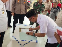 Asisten I Man Kodri Lantik Pj Kades Kinciran Lampung Utara
