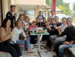Awak Media Ngopi Bareng di Mapolres Kota Metro
