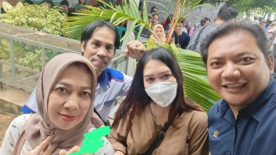 Pupuk Langka di Kota Metro, Anggota Komisi III DPR RI Taufik Basari Serap Aspirasi Warga
