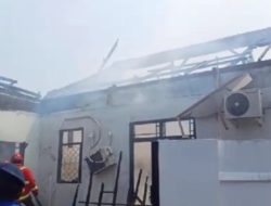 Rumah Polisi Sekaligus Ajudan Patwal Walikota Bandar Lampung Terbakar, Ditaksir Alami Kerugian Rp 500 juta