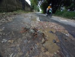 Lapor Bu Walikota! Jalan Nusantara Kedaton Rusak kapan Diperbaiki