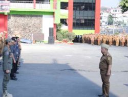 Sekda Kota Bandar Lampung Pimpin Apel Siaga Jelang Pemilu
