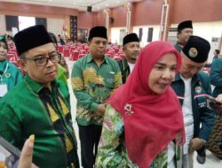 Walikota Eva Dwiana Hadiri Acara Pelantikan MPW-MPPPI Provinsi Lampung
