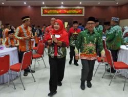 Walikota Bandar Lampung Eva Dwiana Hadiri Kegiatan malam ta’aruf MTQ Ke-50