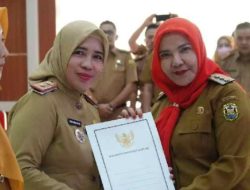 339 PNS di Lingkungan Pemkot Bandar Lampung Naik Pangkat