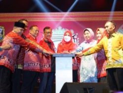 Walikota Eva Dwiana Secara Resmi Membuka Bandar Lampung Expo 2023