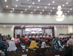 Dedy Amarullah Hadiri Sidang Paripurna Propemperda Tahun 2024  di Ruang Gedung Sidang DPRD Kota Bandar Lampung.