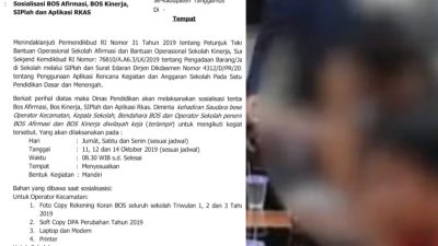 Diduga Masih ada Pengkondisian Dana BOS Afirmasi Tanggamus Usai 4 Tersangka Korupsi Item Meubelair Ditahan