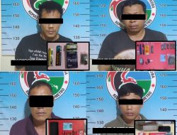 Dalam 2 Hari, Satresnarkoba Polres Metro Tangkap 4 Pria yang Miliki Narkoba Jenis Sabu dan Ganja