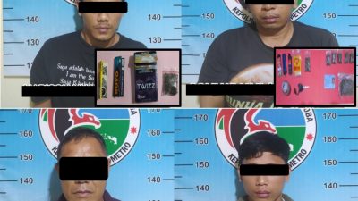 Dalam 2 Hari, Satresnarkoba Polres Metro Tangkap 4 Pria yang Miliki Narkoba Jenis Sabu dan Ganja