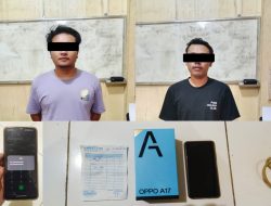 Tekab 308 Presisi Polres Metro Tangkap Pencuri Handphone dan Penadahnya