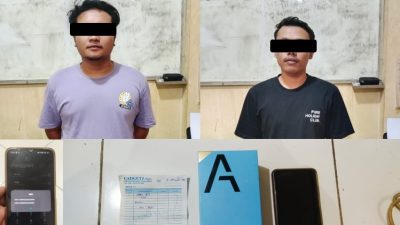 Tekab 308 Presisi Polres Metro Tangkap Pencuri Handphone dan Penadahnya