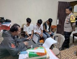 Polisi dan Warga Amankan Tiga Pelajar SMK Yang Hendak Tawuran di Pringsewu